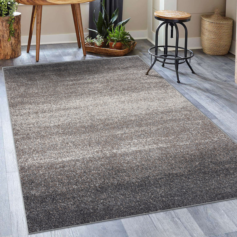 Tapis gris Salih, Rectangle 9 pi x 12 pi