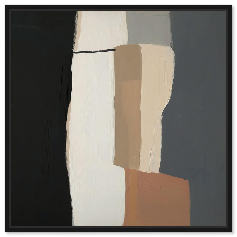 «Passageway I», reproduction d'art sur toile par Art Remedy, cadre noir, 24 x 24, H 25 po x l 25 po, Structure noire