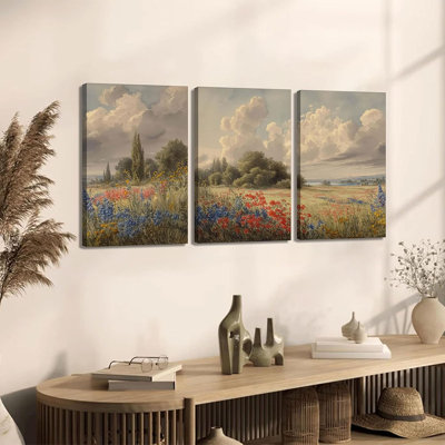 3 Piece Wrapped Canvas Print