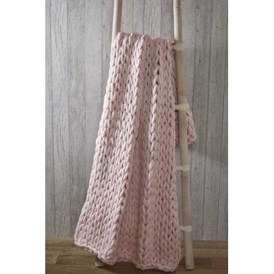 Cambel Cable Knit Throw Blanket