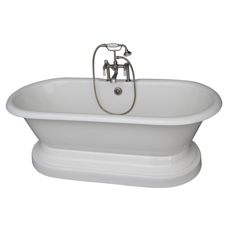 Baignoire de trempage piédestal 61 "x 31" Columbus