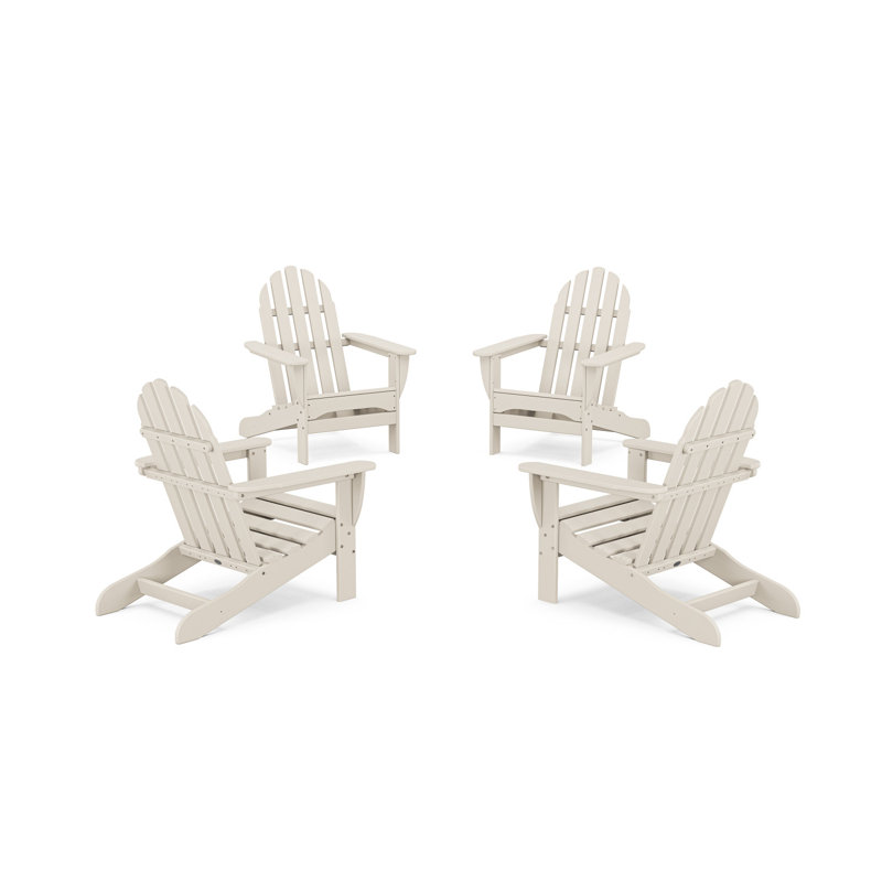 Ensemble de conversation classique Adirondack POLYWOOD, Sable