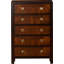 Commode 5 tiroirs l 33,5 po Flanning