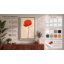 Single Red Poppy Botanical - Wrapped Canvas-1732773993-1732773996