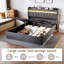 Base de lit avec rangement Lift Up