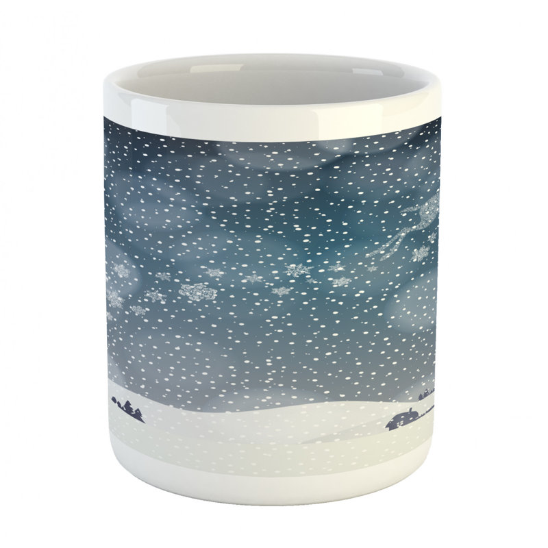 Grande tasse à café renne