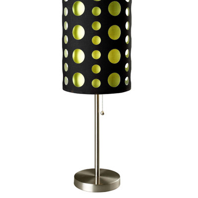Lampe de table en métal 33 po
