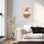 Charming Christmas Gnome Contemporary Winter Wall Art Print by Mathieu - Wrapped Canvas Print-1476631377