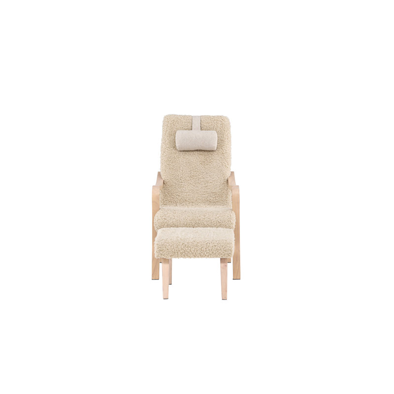Dyara Upholstered Accent Chair, Brown