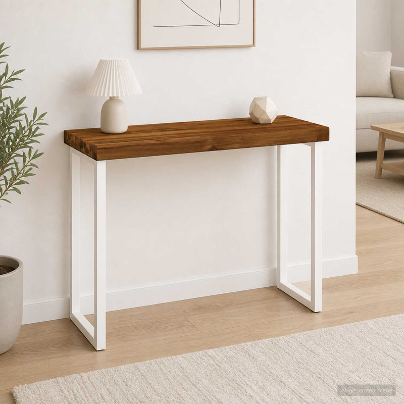 Solid Wood Table Top, 3.5cm H x 160cm W x 20cm D, Natural