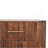 Solid Wood Ridgefront Chest – Roasted Almond,Brown,6-Drawers-701326205