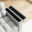 Lit double pliable avec panneau de bureau d'ordinateur ajustable et coussin moelleux de 65 pouces pour le cinéma maison, port convertible 3 en 1, boîte de rangement, remplisseur haute densité, facile à entretenir-157296729