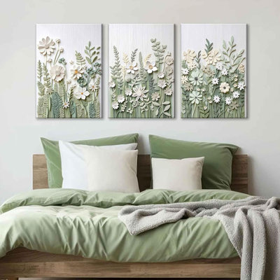 3 Piece Wrapped Canvas Print