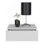 Table de chevet Isola, blanc-1302938558