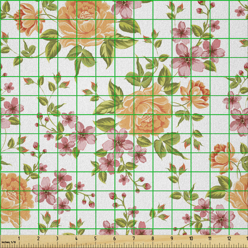 Cyane Poppy Love Wedding Celebrations Fabric