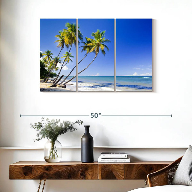 Gillard Trinidad Coast Palms, H 24 po x l 38 po