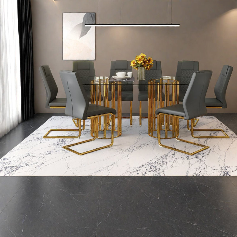 Ensemble de table de salle à manger (doit inclure à la fois la table et la chaise)