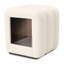 Belmont Place Vanity Bench - Cream/Espresso
