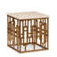 Chicklet Marble End Table