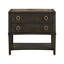 Emperador 33" Wide Dark Emperador Natural Stone Nightstand