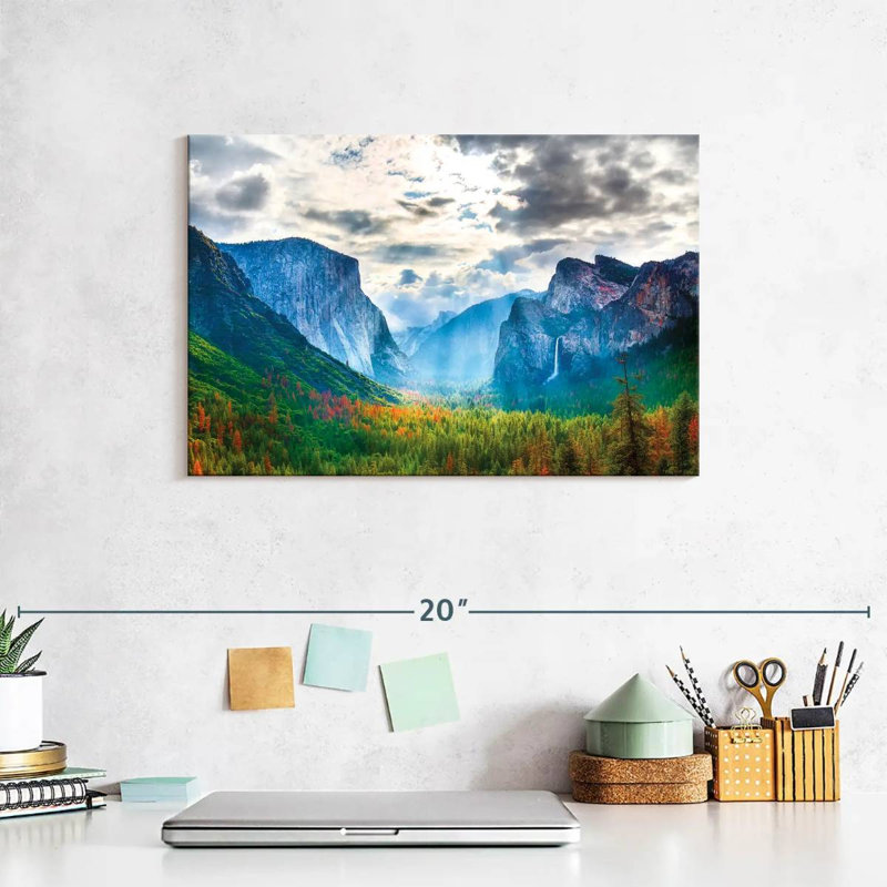 Parc national pittoresque de Yosemite, H 8 po x l 12 po x P 1 po
