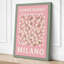 Flower Market Milano Botanical - Wrapped Canvas-1356829424-1356829419