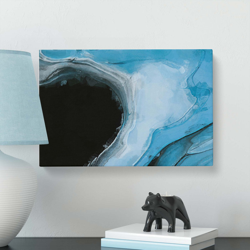 Coming Back In Abstract - Wrapped Canvas Painting, 40cm H x 60cm W x 3cm D