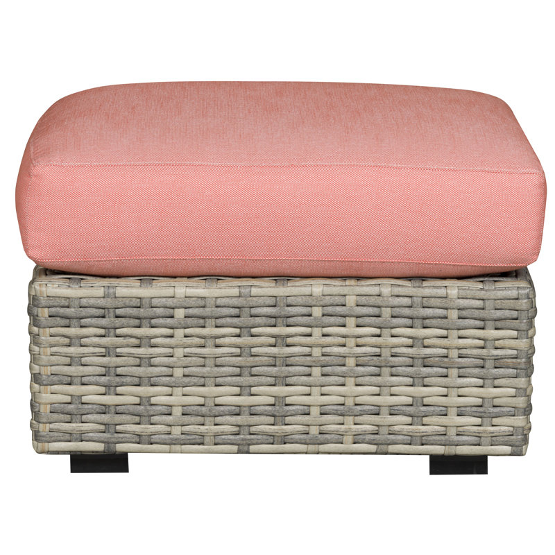 Montclair Outdoor Ottoman, SB-Brannon Whisper Sunbrella®
