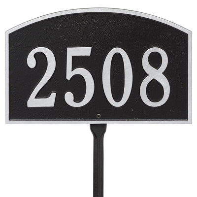 Legacy 1-Line Lawn Address Sign