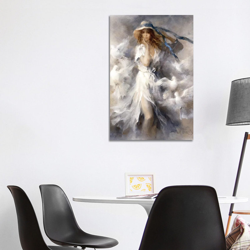 Pigeons by Willem Haenraets - Wrapped Canvas Print, 101.6 cm H x 66.04 cm W x 1.91 cm D