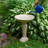 Espino Grecian Column Freestanding Glass Fiber Reinforced Concrete Outdoor Bird Bath-2071130320