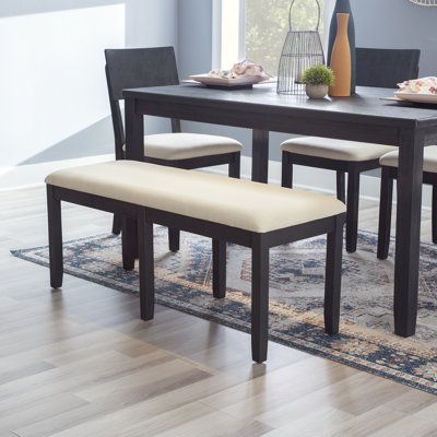 Entwistle Cotton Blend Upholstered Bench