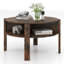 Table basse ronde à 4 niveaux avec 4 compartiments latéraux-1112284097