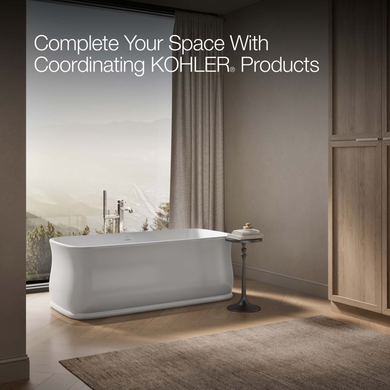 Kohler Imperator 66" x 31" Freestanding Bath White