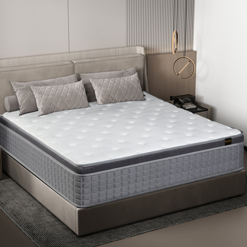 Alwyn Home Konivetska 12'' Medium Hybrid Mattress & Reviews | Wayfair