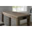 Dining Set Solid Wood 3 Pieces Gray - Wire-Brushed Gray, Gray