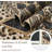2x8 Leopard Print Runner Rug, Soft Low Pile, Non-Slip Washable Hallway Runner for Kitchen, Bedroom, Laundry (Light Brown)-1743154990