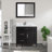 Lachine 36'' Single Bathroom Vanity with Carrara Marble Top-2065716784
