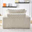 Coussin en mousse haute élasticité de 51 pouces, adapté aux fenêtres en baie de chambre.