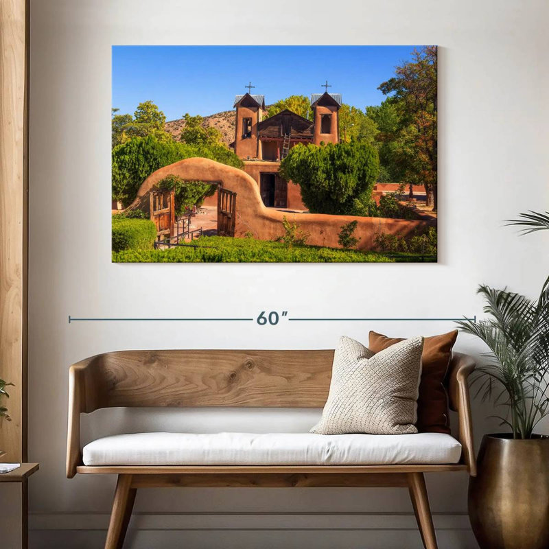 Santuario De Chimayo, H 32 po x l 48 po