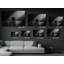 «Black and White Minimalist Black Candle», reproduction sur toile de haute qualité - décoration murale fabriquée à la main - art élégant - cadeau - décoration murale, reproduction de peinture-89962091