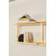 GROOVE SHELVING WIDE, FSC certified pine wood, Made in Europe, Scandinavian Design