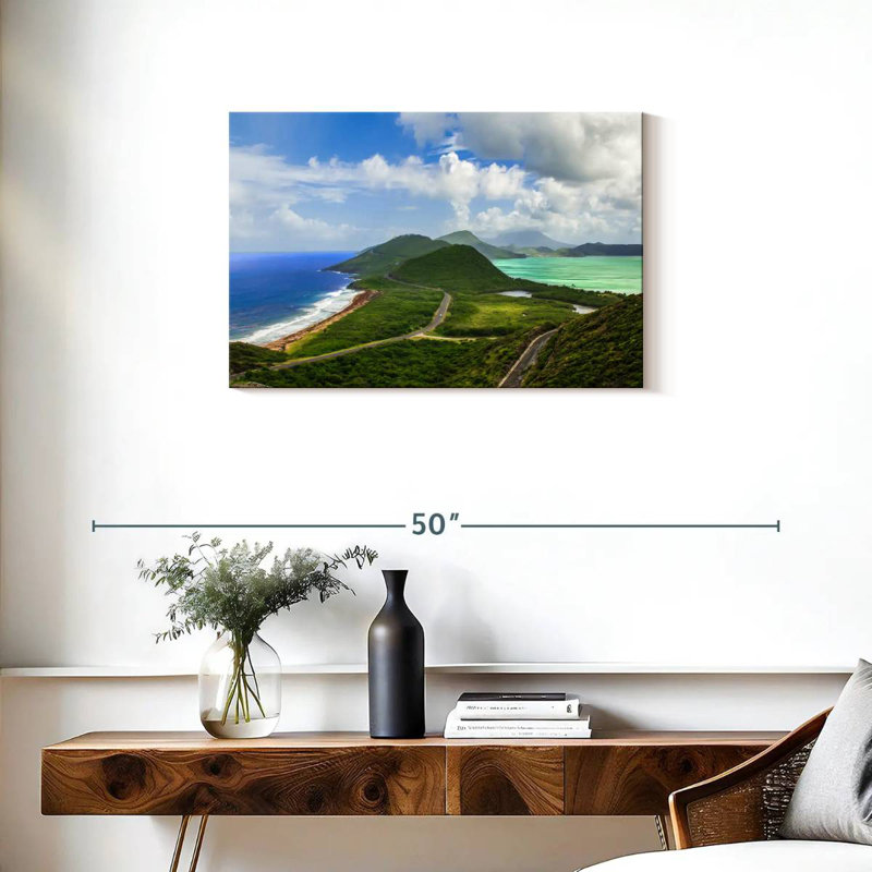 Gillard, Saint-Kitts, Atlantic Road, H 20 po x l 30 po