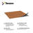 111S Takasho Wood Grain Aluminum Pergola with Adjustable Rainproof Louver-89222968