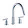 Trova Widespread 2-handle Bathroom Faucet with Drain Assembly