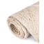Tapis beige tressé à la main Carlotta-2141461266