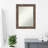 Sanjaya Wood Flat Wall Mirror-1681489629