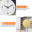 Horloge murale Eustace pour le salon, pendule numérique 3D