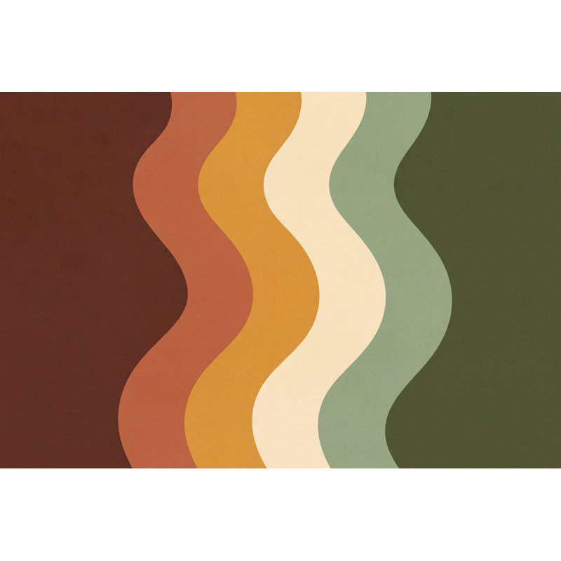 Papier peint rétro Mid Mid Modern, Texturé non collé, 120 po x 96 po