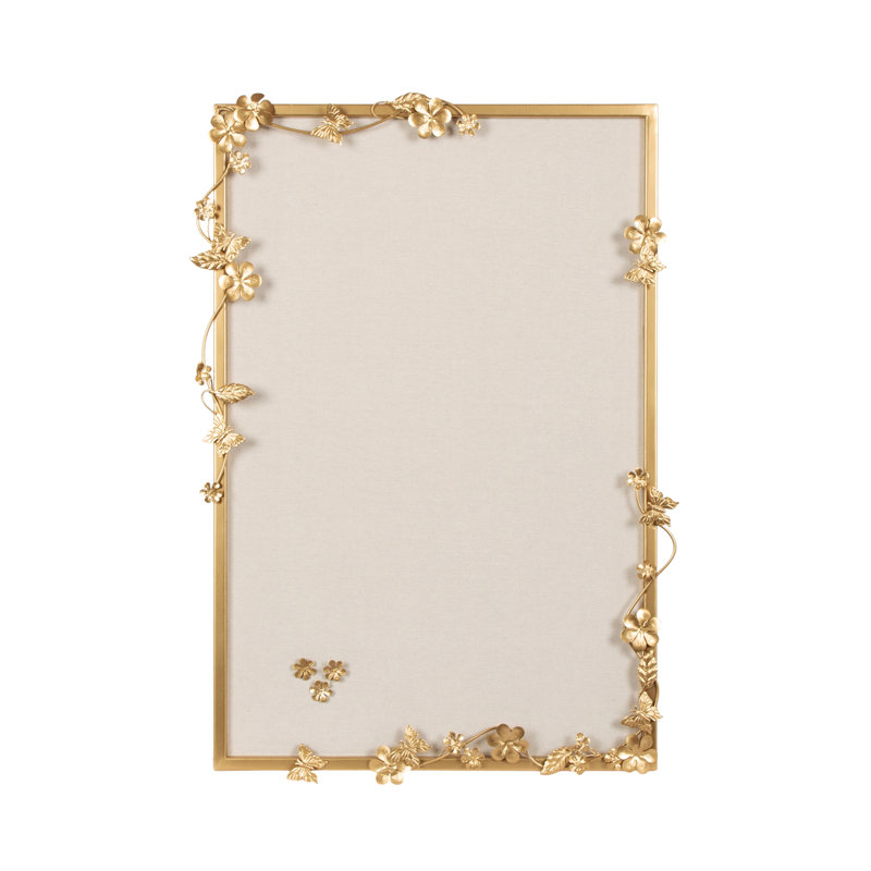 Tableau mural rectangulaire moderne Rosella orné